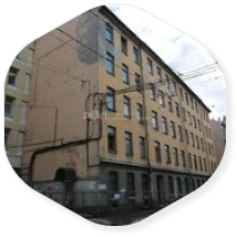 Продается часть здания у метро «Выборгская»