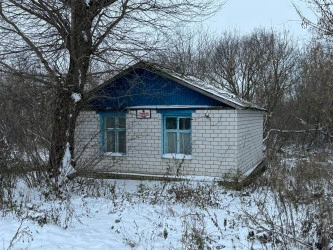 Здание 41,4 кв.м и з/у 200 кв.м, в Курской области, Советский район, Александровский сельсовет, с. Грязное, д. 250А