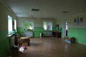 Земельный участок, площадь 4011 кв.м., здание детского сада 403,7 кв.м., склад 35,1 кв.м., котельная 14,1 кв.м. по адресу: Липецкая обл., Хлевенский р-н, с. Дмитряшевка, ул. Молодежная, д. №1.