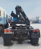Тягач седельный с краном-манипулятором на базе УРАЛ 4320