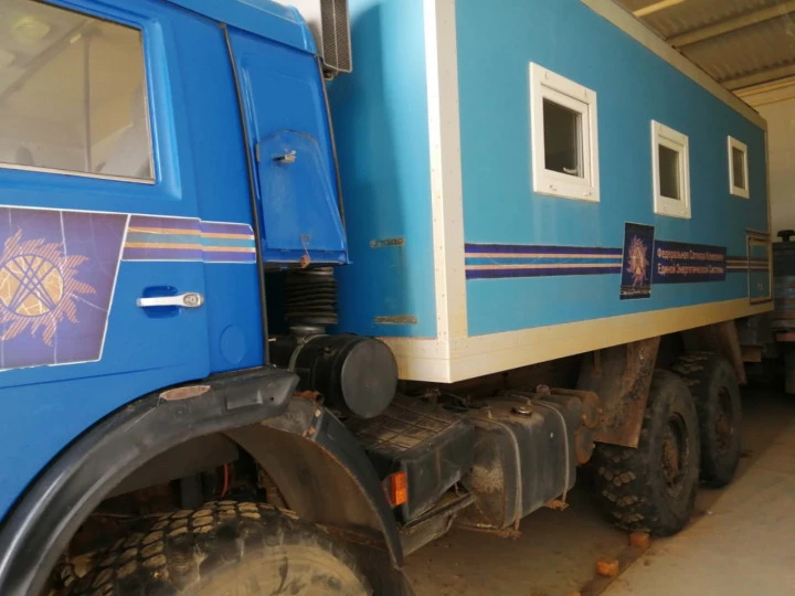 Линейный бригадный автомобиль на шасси Камаз-43118