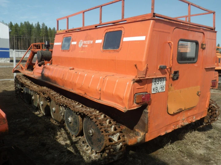 Снегоболотоход Гусеничный ГАЗ-34039-32 М110816 с лебедкой