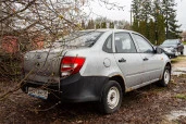 Легковой автомобиль марка, модель ТС: LADA, 219060 LADA GRANTA, 2012 года выпуска, идентификационный номер (VIN)  XTA219060DY016802, цвет кузова  серебристый по адресу: Липецкая обл., г. Липецк, пр. Поперечный, д. 4А