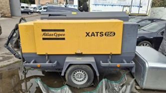 Прицеп на специальном шасси с компрессорной установкой ATLAS COPCO XATS156DD