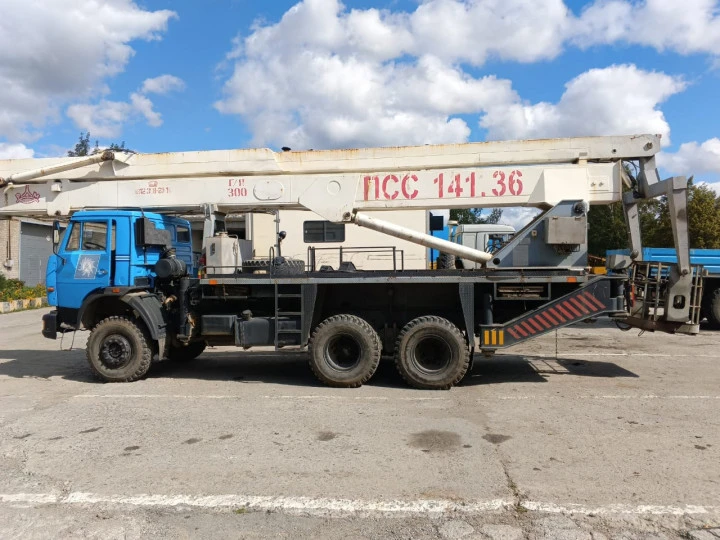 Автогидроподъёмник ПСС-141.36 на шасси КАМАЗ-53228-15