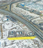 Продается   участок площадью-23 сотоки , рядом с прямым съездом и выездом на КАД в развитом торгово - индустриальном парке KAD GATE PARK (площадью 8га) у развязки КАД и проспекта Энгельса