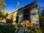 Участок 10 сот. со зданием под снос в Комарово