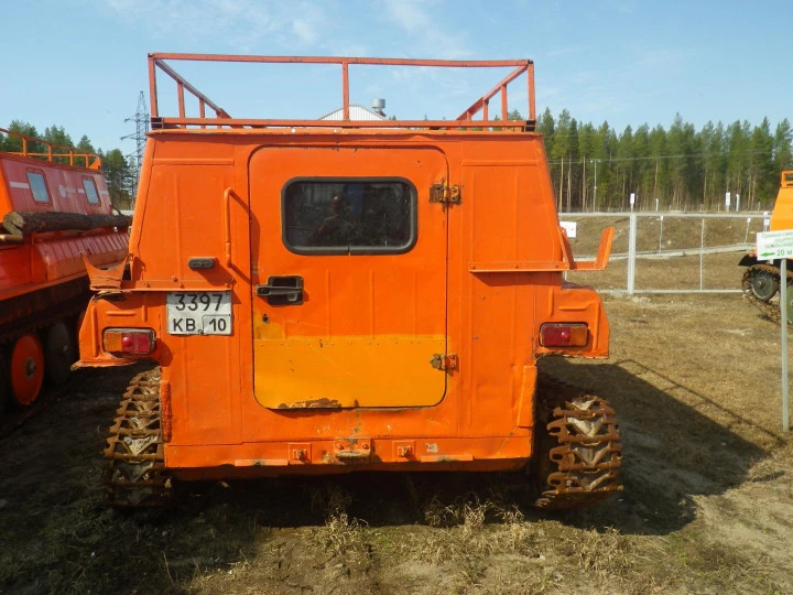 Снегоболотоход Гусеничный ГАЗ-34039-32 М110816 с лебедкой