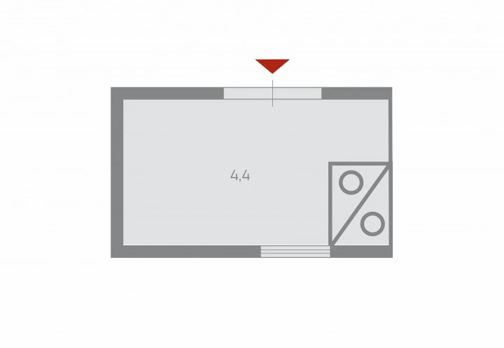 Нежилое помещение 4,4 кв.м. на Саблинской ул.