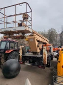 Автогидроподъемник ПСС-121.22-07 на шасси КАМАЗ-43253 (подъемник автомобильный 59080N)