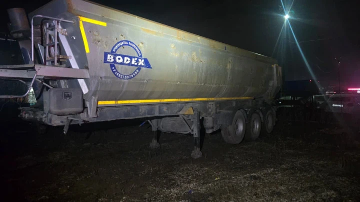 Полуприцеп Самосвал BODEX KIS 3W-S, 2012 года выпуска, цвет серый, VIN SU90333GHCSBU1274