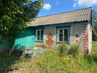 Нежилое здание (82,5 кв.м.) с земельным участком (2 205 кв.м.) расположенные по адресу: Российская Федерация, Орловская область,  Урицкий район, с/п Луначарское, д. Себякино, ул. Молодежная, д 20