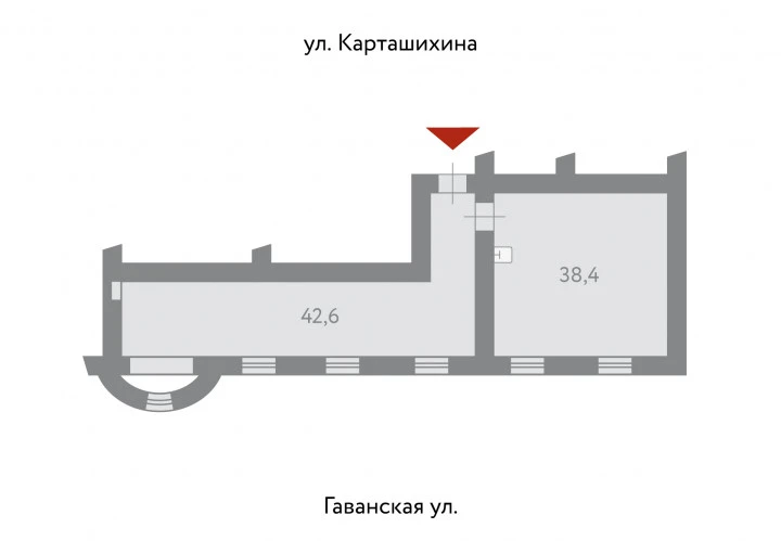 Нежилое помещение 81 кв.м. у ст.м. "Горный институт"