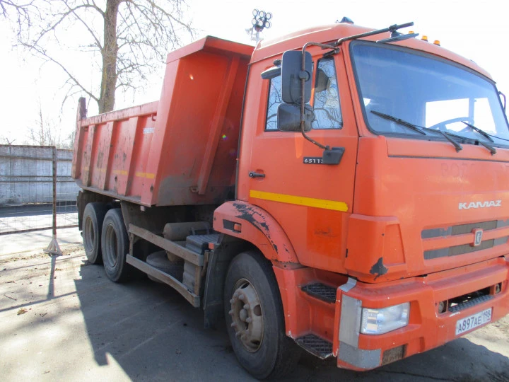 Лот № 7. Автомобиль, самосвал КАМАЗ 65115-42