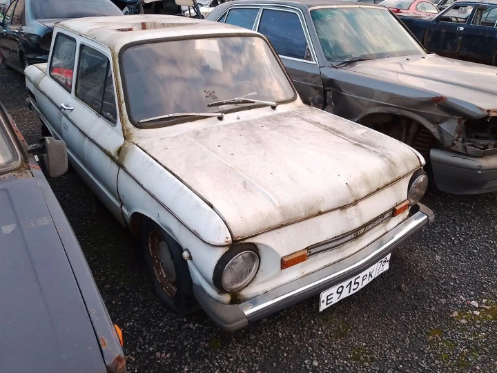 Транспортное средство  марки ЗАЗ Год выпуска  н/д Цвет кузова - белый Государственный регистрационный знак- Е915РК78 (VIN  нет данных)