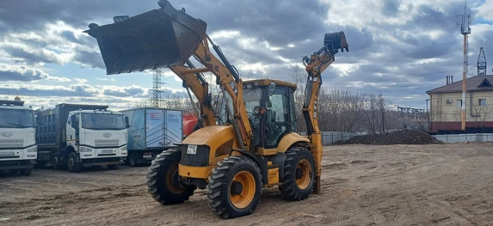 Экскаватор-погрузчик STI 4CX, 2022г.в., Идентификационный номер (VIN): 221297