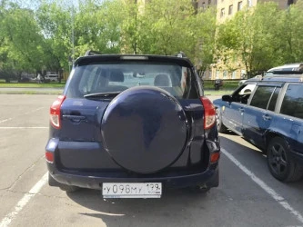 Тойота Рав 4 (Toyota Rav 4), темно-синий, 2008