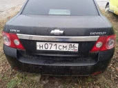 Транспортное средство CHEVROLET, KLAL (Epica),  2007 года изготовления, идентификационный номер  (VIN) XUULA69KJ70000232