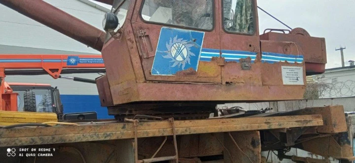 МАЗ 35737 кран автомобильный КС 357 15-1