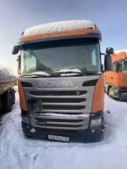 Грузовой тягач седельный SCANIA R440 LA4X2HNA, 2014 года выпуска, VIN YS2R4X20002106365, Адрес: г. Казань, ул. Автосервисная, д. 6.