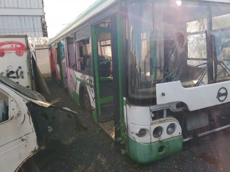 Транспортное средство  ЛИАЗ (автобус) Год выпуска  н/д Цвет кузова - белый Государственный регистрационный знак  В904КТ178 (VIN  нет данных)