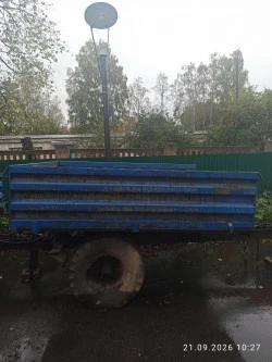 Полуприцеп тракторный самосвальный  1 ПТС-2, заводской № машины (рамы) 2235