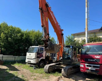 Трактора, комбайны и специальные автомашины Экскаватор HITACHI ZX210LCN-5А 2021 года выпуска