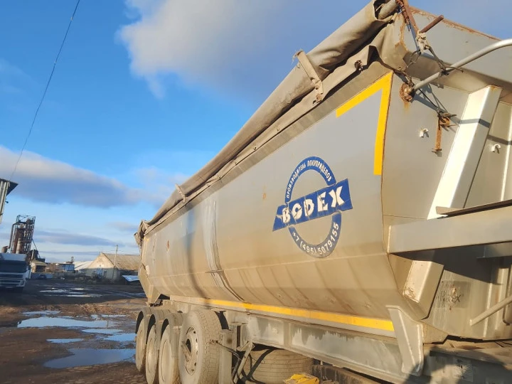 Полуприцеп Самосвал BODEX KIS 3W-S, 2012 года выпуска, цвет серый, VIN SU90333GHCSBU1274