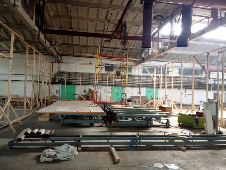 Стол-кантователь («бабочка») в сборе, м 9,0 х 9,0, Заводской номер: №2, №3, год выпуска 2024