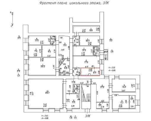 Нежилое помещение 8,9 кв.м, расположенное по адресу: Санкт-Петербург, Кирочная ул, дом 37, лит. А, пом. 8-Н