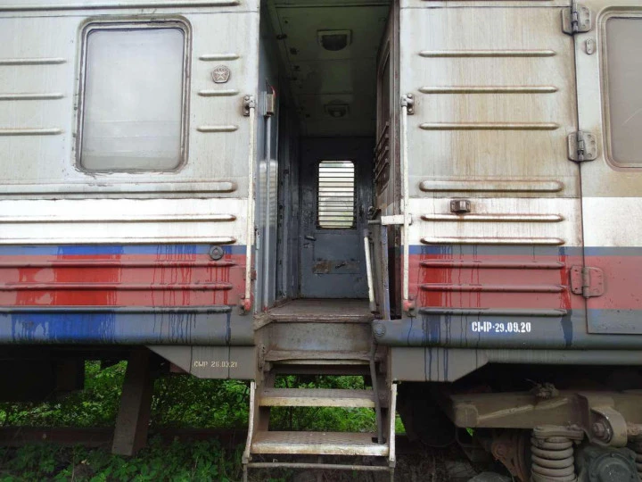 Лот 1. Почтовый вагон 61-516, приписной номер 063-44071, заводской номер 20850, 1984 года постройки