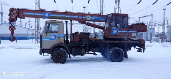 МАЗ 35737 кран автомобильный КС 357 15-1