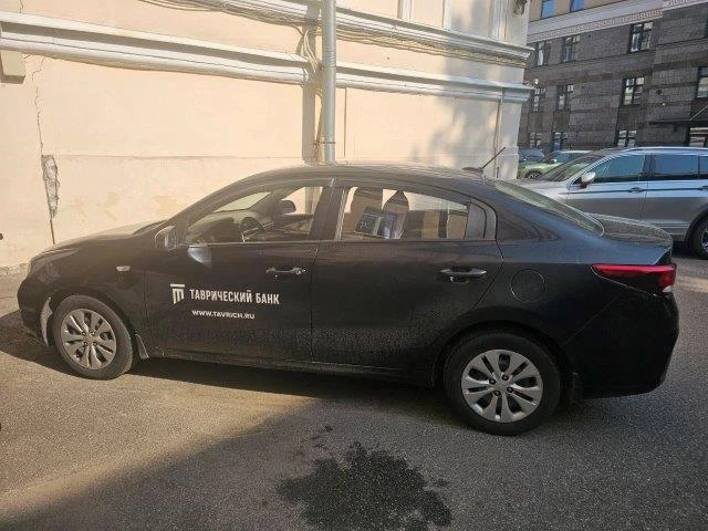 KIA Rio, черный, 2018