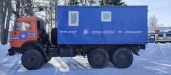 Опоровозный автопоезд-Тягач