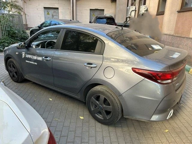 KIA Rio, серый, 2020