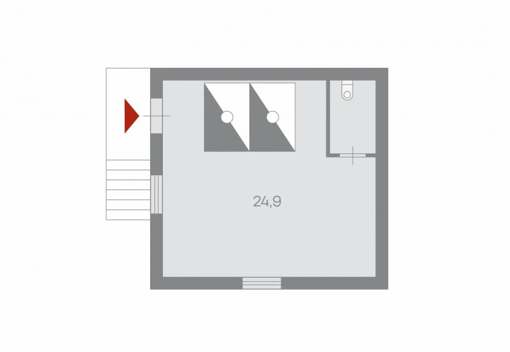Помещение 26,8 кв.м на ул. Карташихина