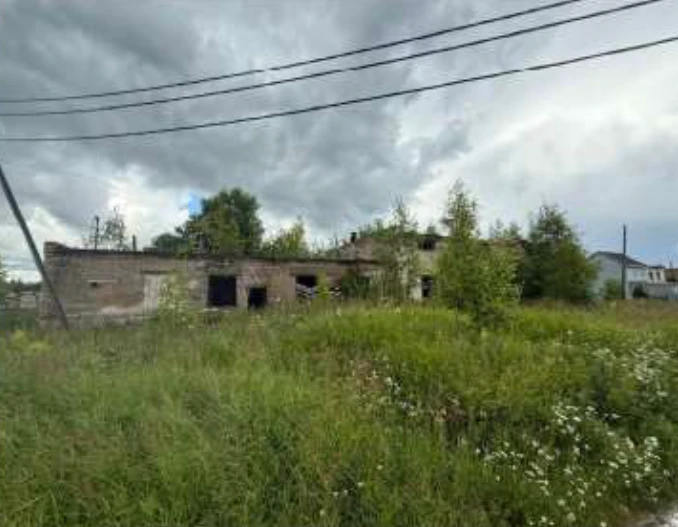 Нежилое здание, 1-этажное, площадь 405,1  кв. м, земельный участок, пл. 1550 кв.м., : Ярославская обл., Некрасовский р-н, Боровской сельский округ, д. Яснищи