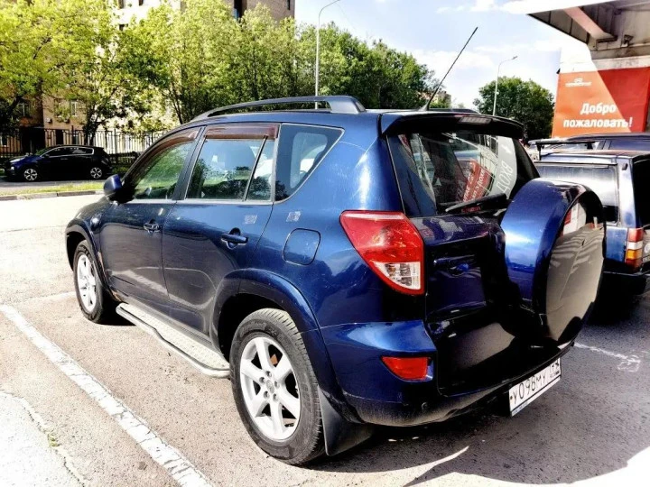 Тойота Рав 4 (Toyota Rav 4), темно-синий, 2008