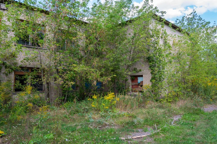 Имущественный комплекс в Орловской области, Дмитровский р-н, с/п Горбуновское, с. Балдыж (з/у 9 220 кв.м., нежилое здание 1 062,7 кв.м., котельная, подвал и туалет)