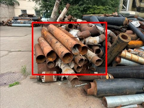 Металлолом 12А,  весом 1,25 т, реестровый номер 0024КДЗ0000062; - Металлолом 12А,  весом 0,146 т, реестровый номер 0024КДЗ0000063; - Металлолом нержавеющая сталь 12х18Н10Т,  весом 0,008 т, реестровый номер 0024КДЗ0000064