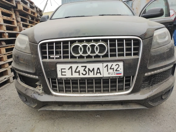 Продается, Audi Q7, черный, 2009 года,  г. Кемерово