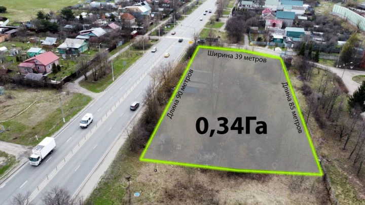Земельный участок под ИЖС по адресу Московская область, г Климовск, ул Климовская,55