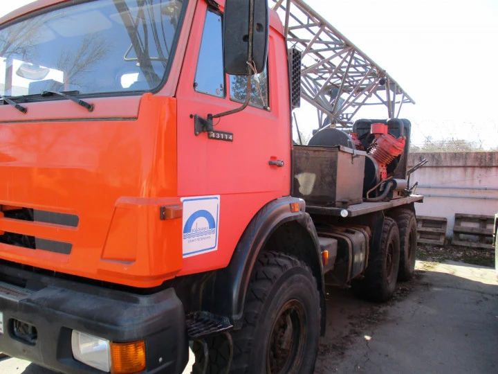 Лот № 12. Установка разведочного бурения 4938-0000010-01 УРБ-2, 5А на шасси  КАМАЗ-43114-15