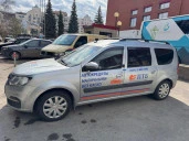 Lada Largus, серый, 2022, 162 906 км, 1.6 МТ (89.7 л. с.), бензин, передний, VIN XTARS025LN1453491, не работает система кондиционирования, г. Уфа