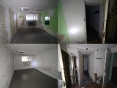 Нежилые помещения цокольного этажа и подвала девятиэтажного жилого здания. Площадь объекта: 316,9 кв.м., в том числе: площадь цокольного этажа  152,4кв.м. площадь подвала  164,5кв.м. Республика Башкортостан, г. Уфа,  ул. Блюхера, 18.
