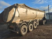 Полуприцеп Самосвал BODEX KIS 3W-S, 2012 года выпуска, цвет серый, VIN SU90333GHCSBU1274