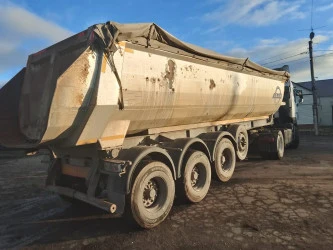 Полуприцеп Самосвал BODEX KIS 3W-S, 2012 года выпуска, цвет серый, VIN SU90333GHCSBU1274