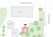 Здание 42 кв.м. с земельным участком на Курляндской улице