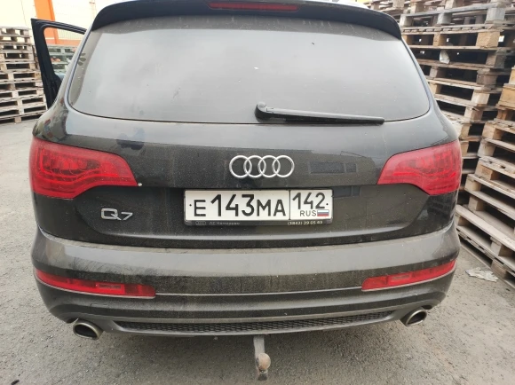 Продается, Audi Q7, черный, 2009 года,  г. Кемерово