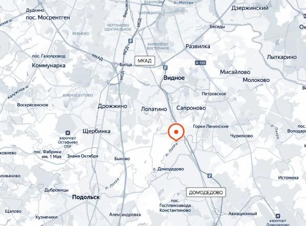 Продается земельный участок для для комплексной многоэтажной жилой застройки в развитом районе Домодедово
